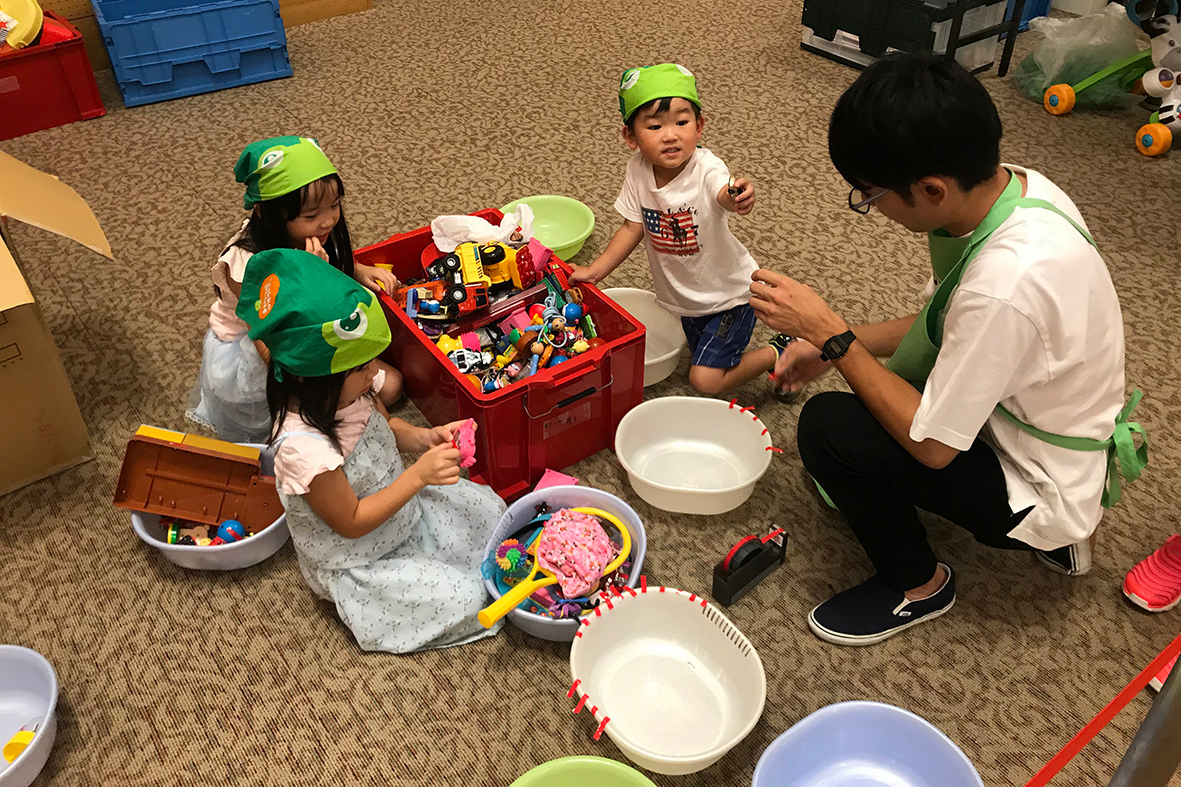 記事 かえっこバザールのアイキャッチ画像