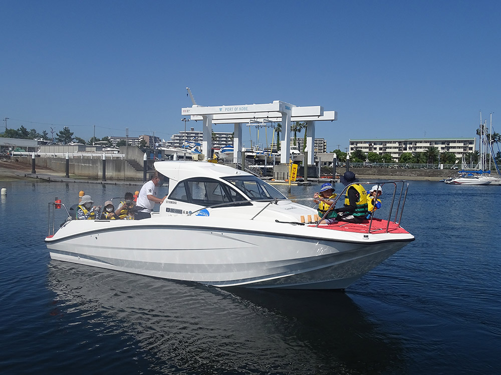 記事 子どもを育むスマハマプロジェクトモーターボート体験乗船のアイキャッチ画像