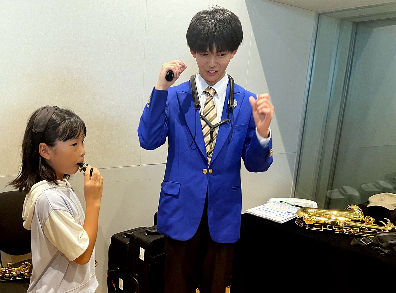 記事 KOBE国際音楽祭2025 管楽器体験のアイキャッチ画像