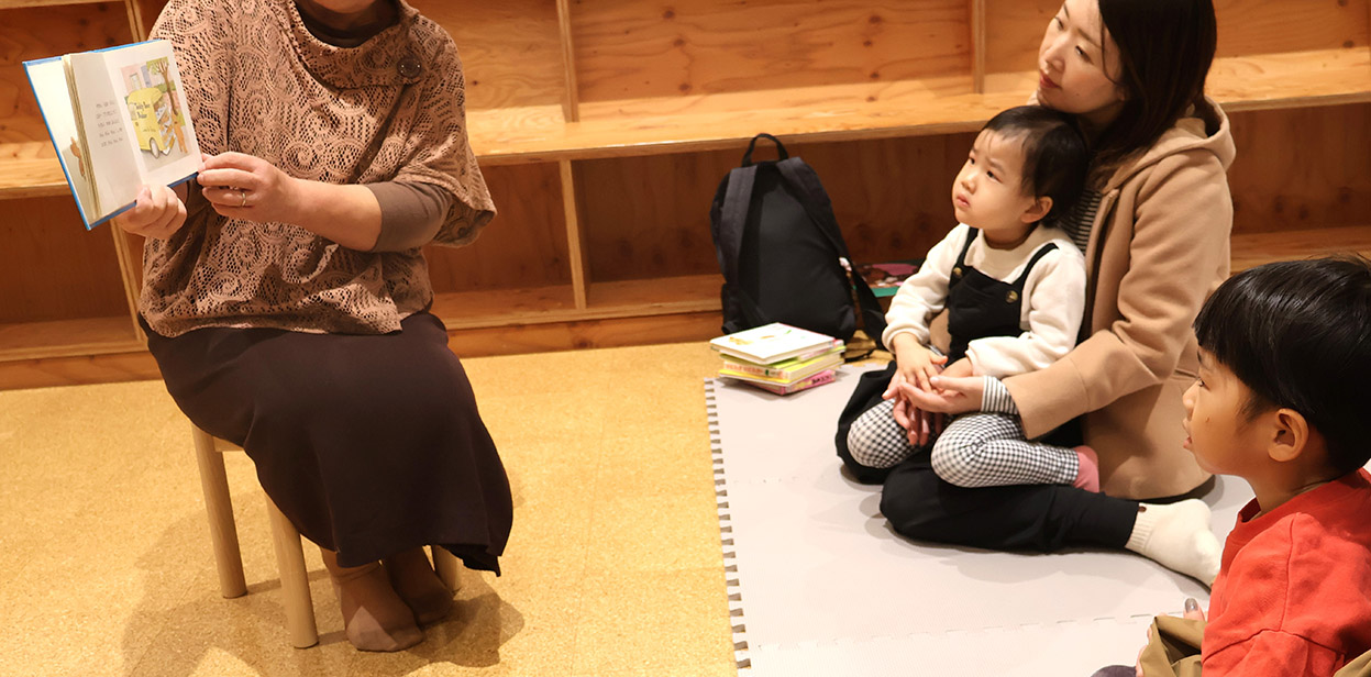 記事 名谷図書館「みつばおはなし会」　のアイキャッチ画像