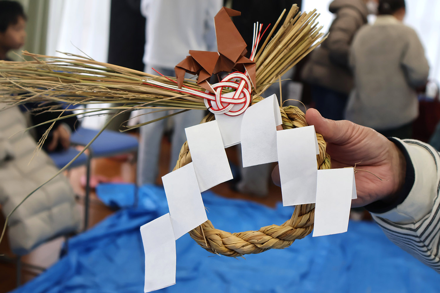 記事 しめ飾りワークショップのアイキャッチ画像