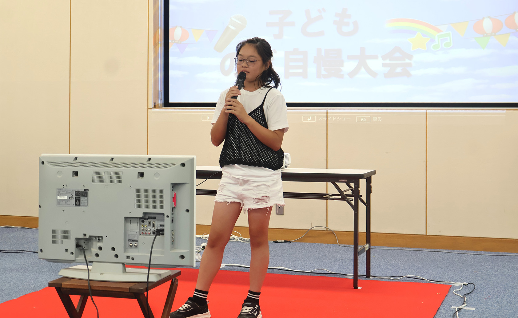 記事 学園夏まつり 子どものど自慢大会のアイキャッチ画像